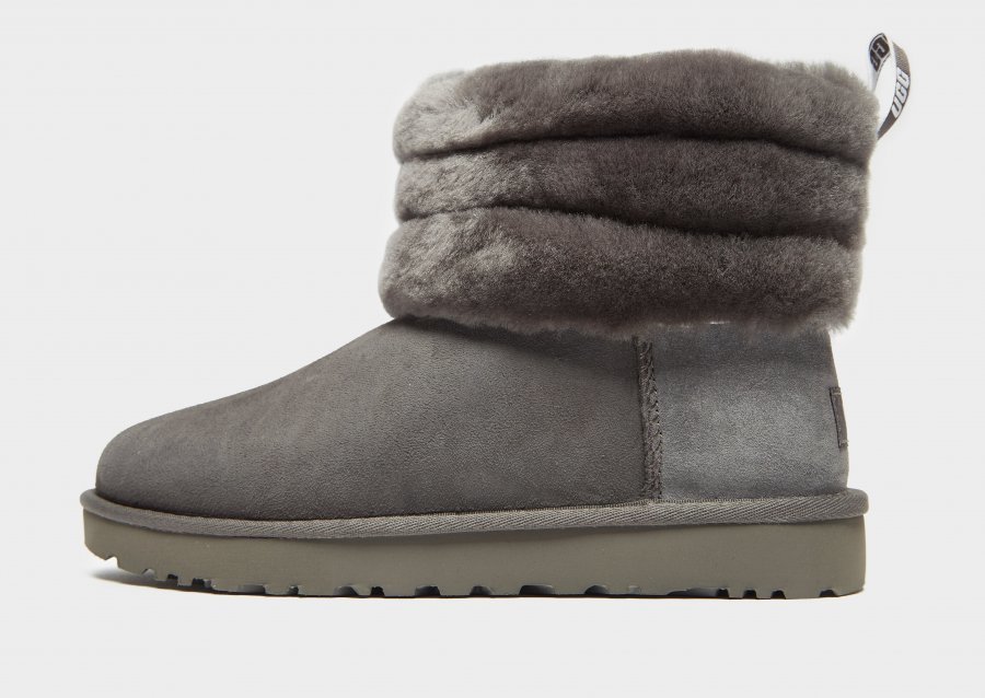 ugg fluff mini quilted logo boot